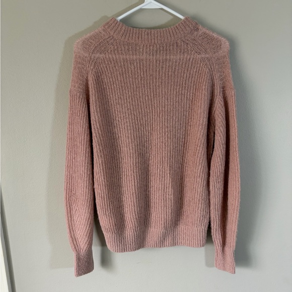 Everlane THE COCOON CREW IN ALPACA Blush Cafe Cream XXS - Picture 7 of 7